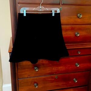 NWOT Loft black skirt